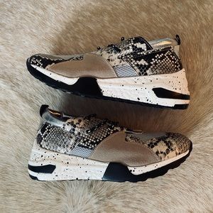 Snakeskin Sneakers